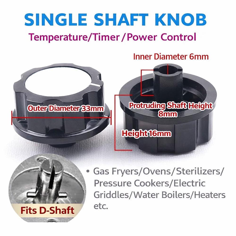 KL50-G3 One-axis Knob Easy To Install D Type Timer New Timer Switch Knob  Replacement Part One-axis Knob