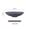 ZISIZ Ceramic Flared Rim Salad Bowl