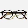Used JINS Glasses Tortoiseshell Pattern Boston Type Blue Light No Prescription
