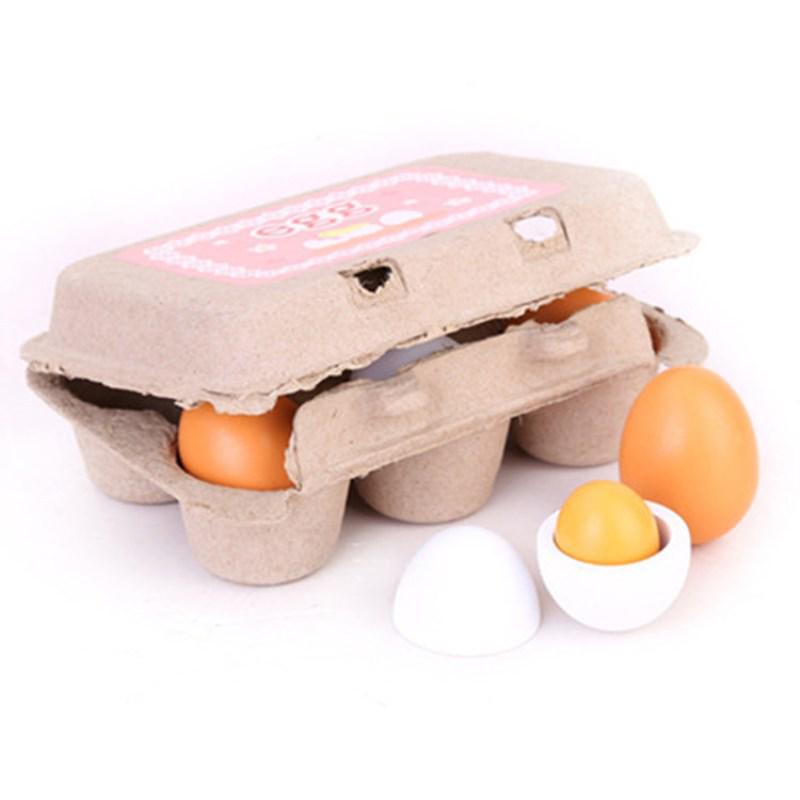 Wooden Fruit & Vegetable Cutting Play Set for Kids