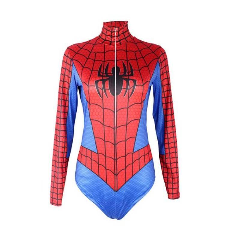 Cosplay Bodysuit 3d Printed Milk Silk For Superhero Costume Party