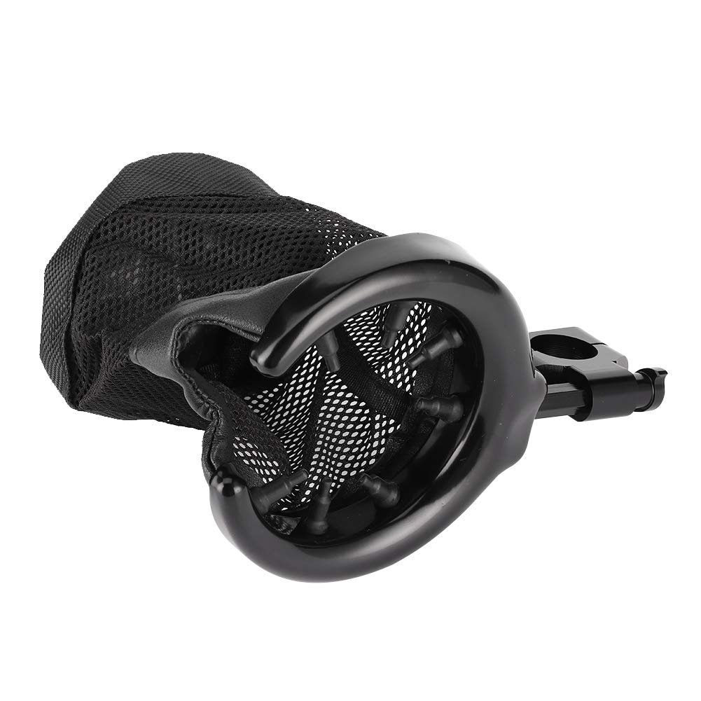 Motorcycle Handlebar Cup Holder, Drink Basket, Mesh Brake Cup Holder, Compatible with Honda Gold Wing GL1500 (7/8-inch, Black)