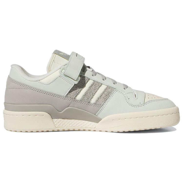 adidas Forum 84 Low Linen Green Men Sneakers Metal-Grey Cream-White FZ6298