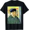 Self Portrait with Bandaged Ear by Vincent Van Gogh T-Shirt Unisex T-Shirt