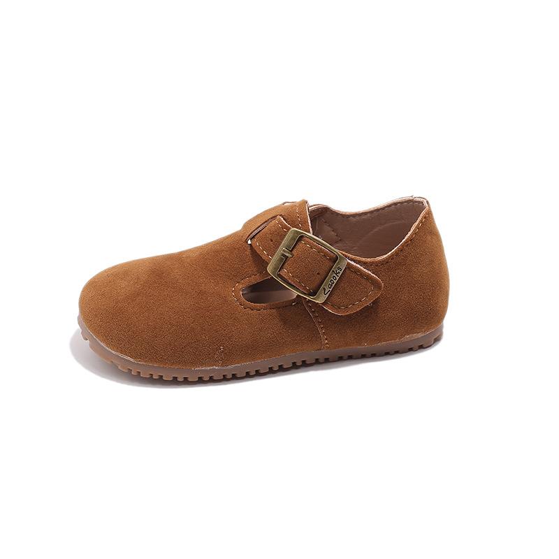 2026Spring new style children s girls  leather shoes Princess Shoes Autumn girls  princess shoes 21Inner Length13.5cm жёлтый