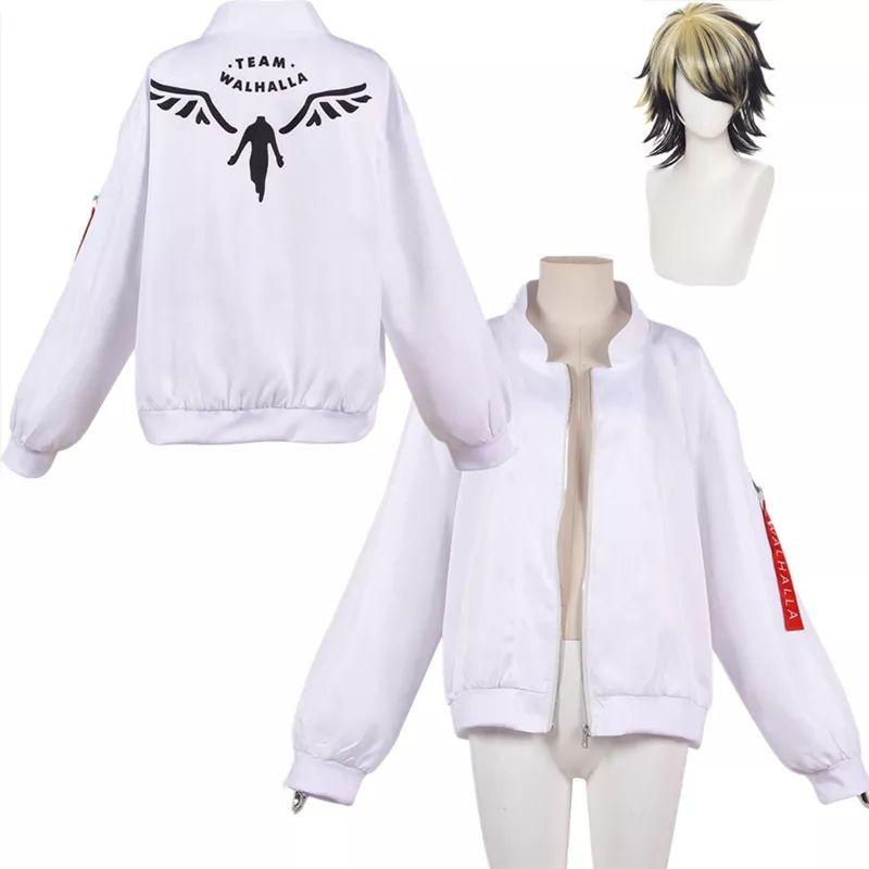 Premium Quality Tokyo Revengers Hanemiya Kazutora Cosplay White Coat Uniform