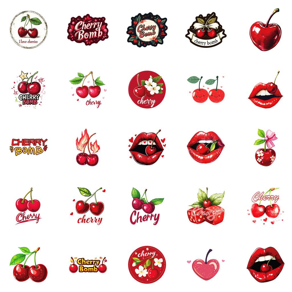 New 50 Cute Tender Graffiti Decorative Stickers DIY Skateboard Suitcase Guitar Helmet Graffiti Stickers