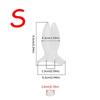 SM Full Access Peeker Hollow Anal Tunnel Dilator Stretcher Enema Butt Plug,Wide Open Analplug with Stopper,Peephole Anus Sex Toy