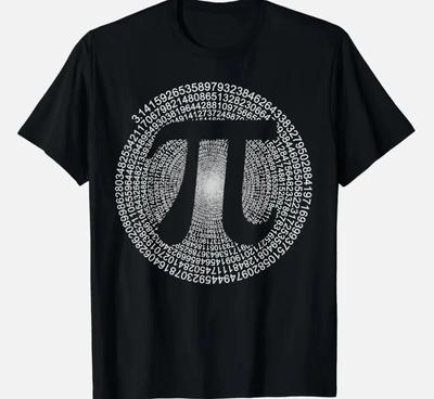 Pi 3,14 Symbole du Nombre Pi Amoureux des Maths et de la Science Meilleur Jour T-Shirt Unisexe