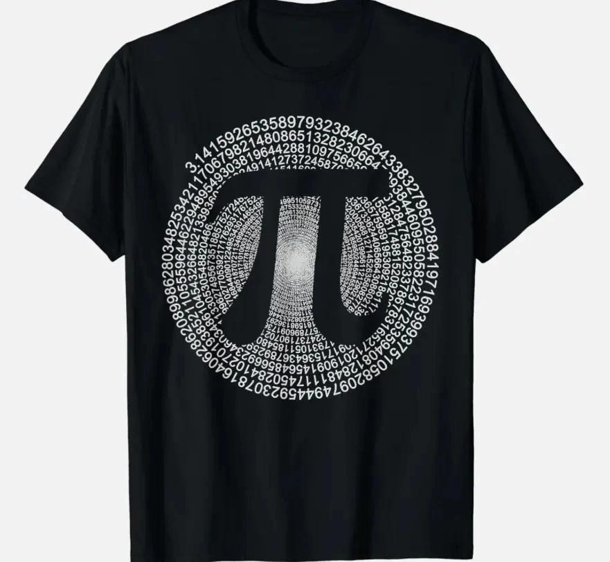 Pi 3,14 Pi Number Symbol Math Science Lover Best Day Unisex T- Shirt 4XL