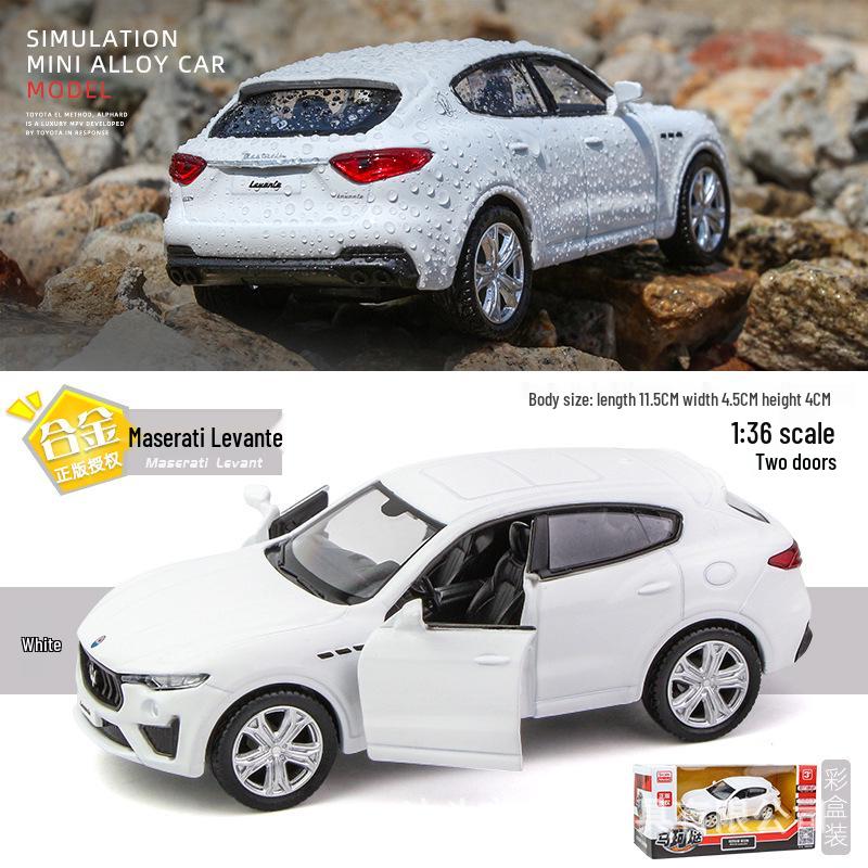 1:36 Scale Panamera and Cayenne Model Cars - Maserati Simulation Alloy Toy Cars for Boys