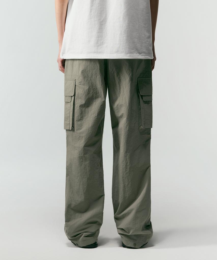 MUSINSA STANDARD [City Leisure] Side Zipper Cargo Pants [Light Khaki Grey]