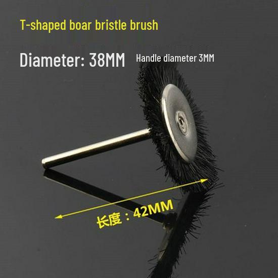Electric Polishing & Rust Removal Brush: Steel & Copper Wire Grinder Head