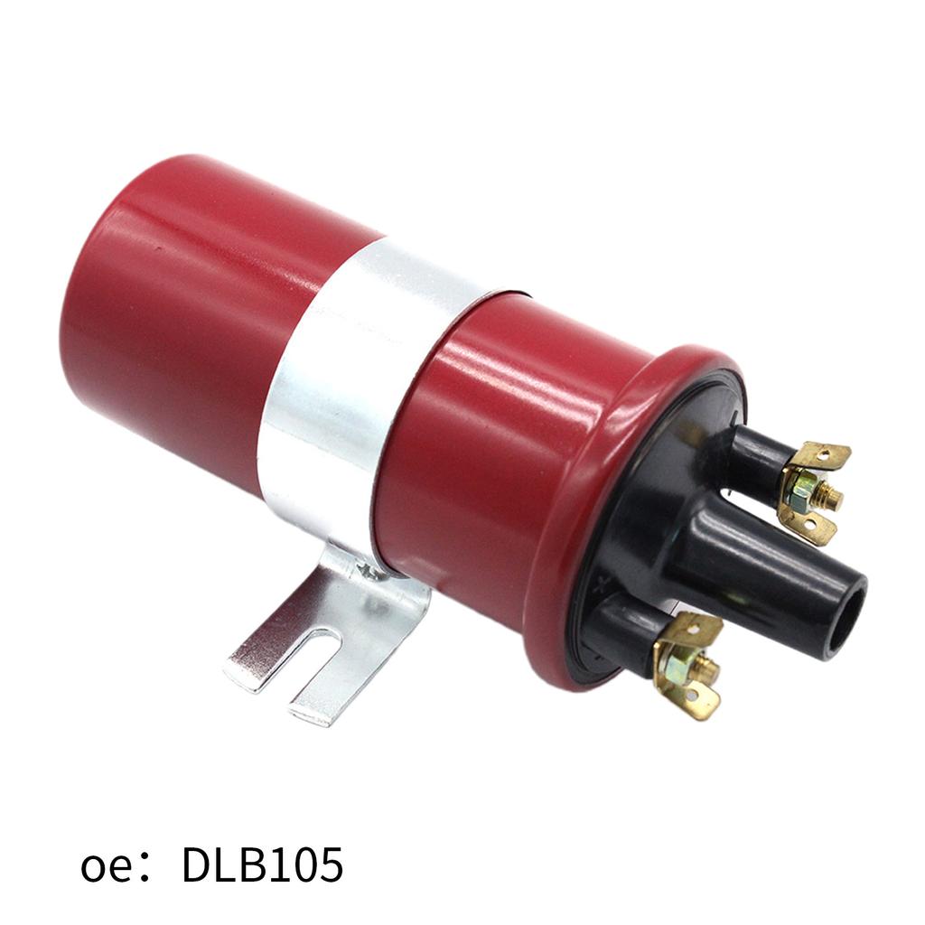 DLB105 12V Sports Ignition Coil High Performance Ignition System Parts Universal Fit All Engines with Point & Condenser