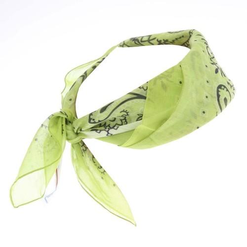 Off White Paisley Bandana