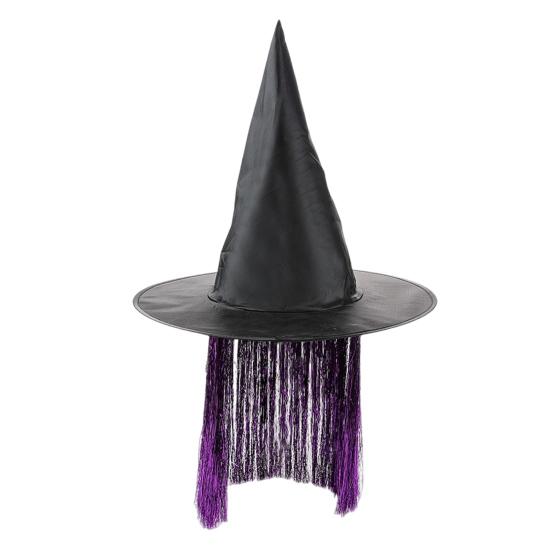 Women Witch Hat Dark Mysterious Style Oxford Cloth Witch Hat