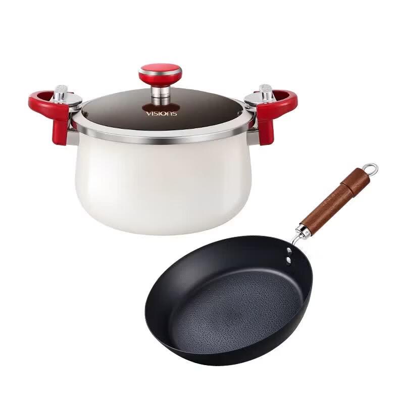 Corning VISIONS Micro-Pressure Pot & Frying Pan Set