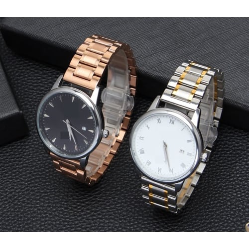 Small Shop Solid Stainless Steel Watch Strap, Universal Metal Watch Strap, Watch Accessories for Men and Women, 12mm, 13mm, 14mm, 15mm, 16mm, 17mm, 19