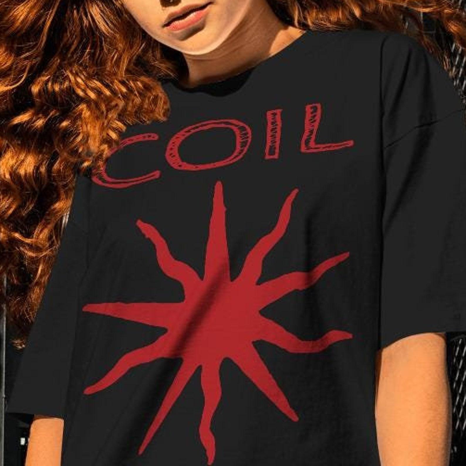 Coil Band Tshirt: Vintage Music Band Shirts L