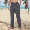 Men's Home Soft Pajama Pants Drawstring With Pockets Casual Sports Pants