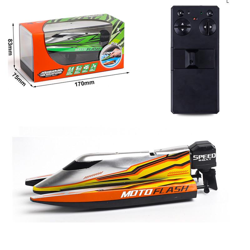 Magical Wei 3313 F1 Racing Remote Control Speedboat - Rechargeable Mini Boat
