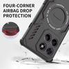 KEYSION Hollow Heat Dissipation Case for Motorola Edge 60 Pro 5G Magnetic Cooling Shockproof Phone Cover for Edge 60 S 60 Fusion