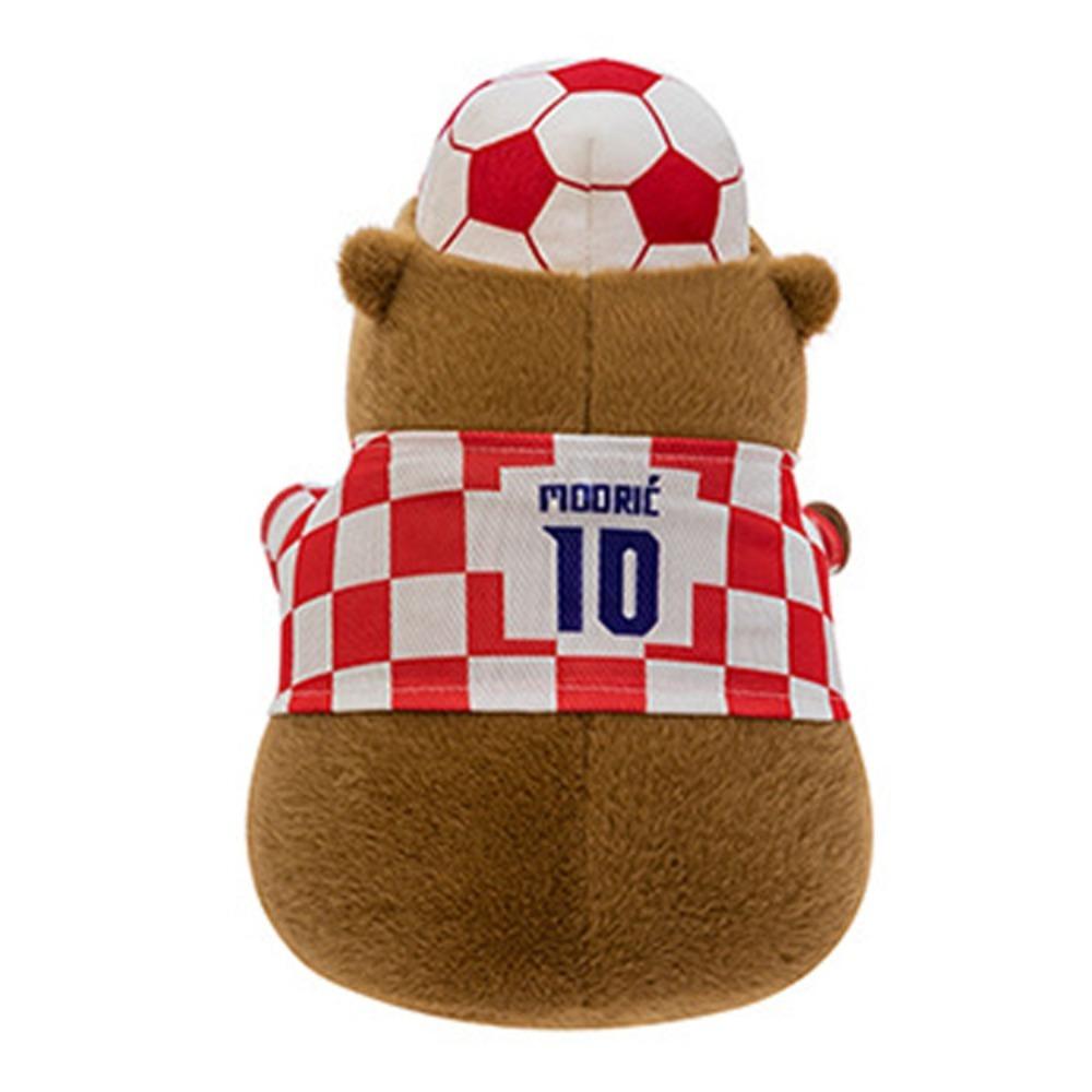 Sport Football Capybara Plush Toy Stuffed Capybara Fluffty Doll  Children Gift