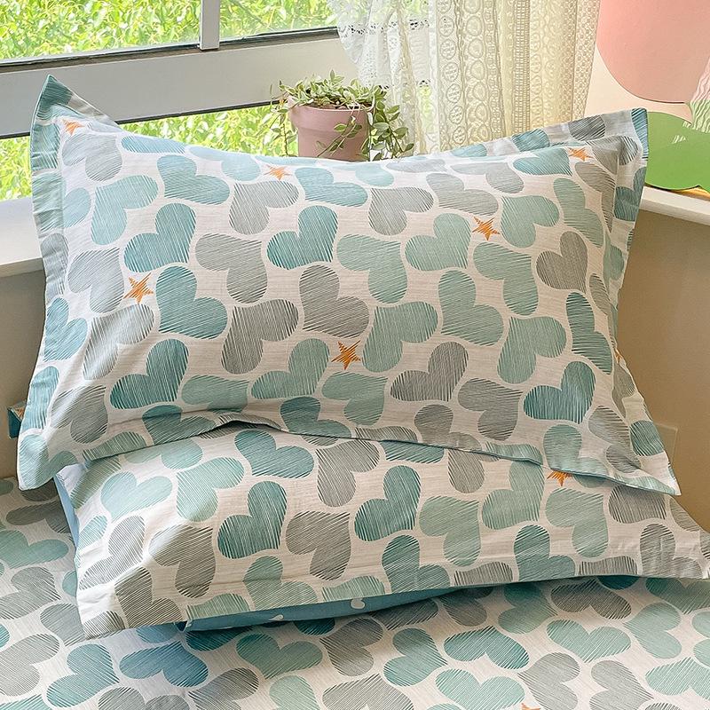 2025 New Style 100% Cotton Pillowcase Pair - 48x74cm Single Pack Pillow Cover