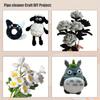 300 Pieces Pipe Cleaner Craft Set 3 Assorted Colors, Thick Chenille Stem Pipe Cleaners for DIY Craft Flower Projects Holiday