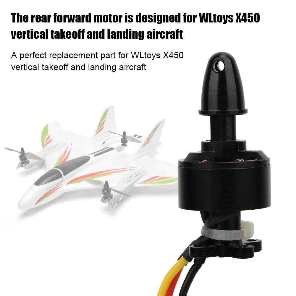 2000KV RC Heck-Vorwärtsmotor Passend für WLtoys X450 Senkrechtstart- und Landeflugzeug