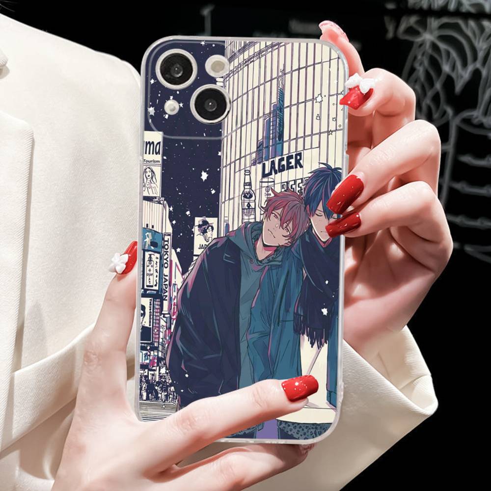 Japanses Cartoon Given Transparent Phone Case For IPhone 17 Air 16 Pro Max 15 14 13 12 11Plus Shockproof Cover