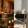 Stainless Steel Wire Rope With Spring Hook Heavy-Duty Adjustable Picture Hanging Wire Rope For Clothesline Fishing Lifting Cable