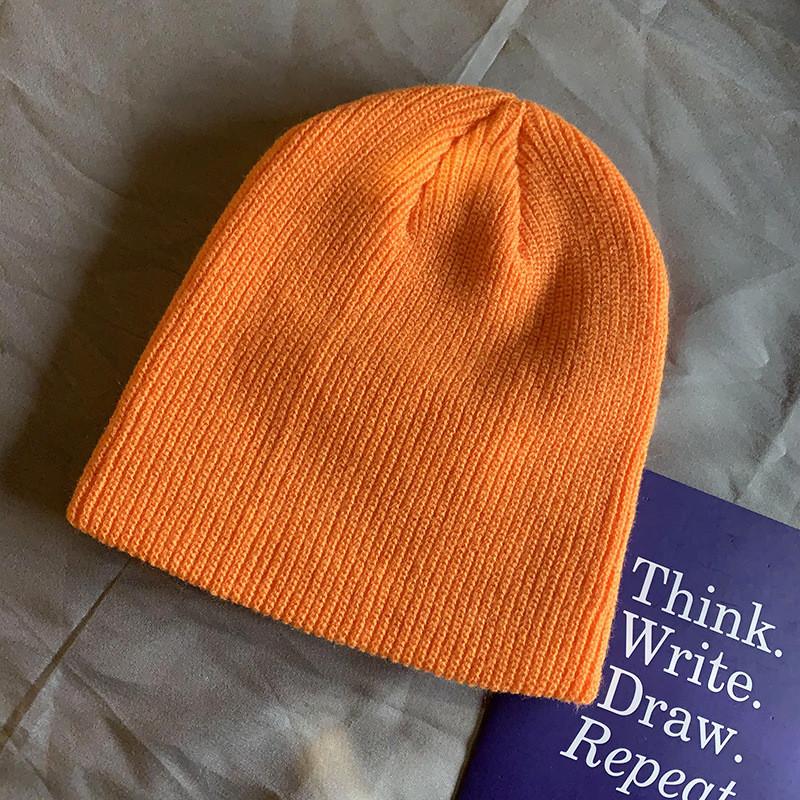 Vintage Knitted Winter Hat With Thick Warm Acrylic For Men And Women