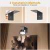 Wall Mounted Wireless Picture Light with Remote Control Dimmable Battery Operated Adjustable 13 Color Light for Artwork Display