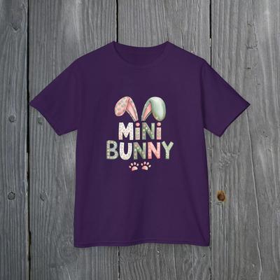 Kids Mini Bunny Tee - Cute Easter T-Shirt for Boys and Girls, Everyday Use