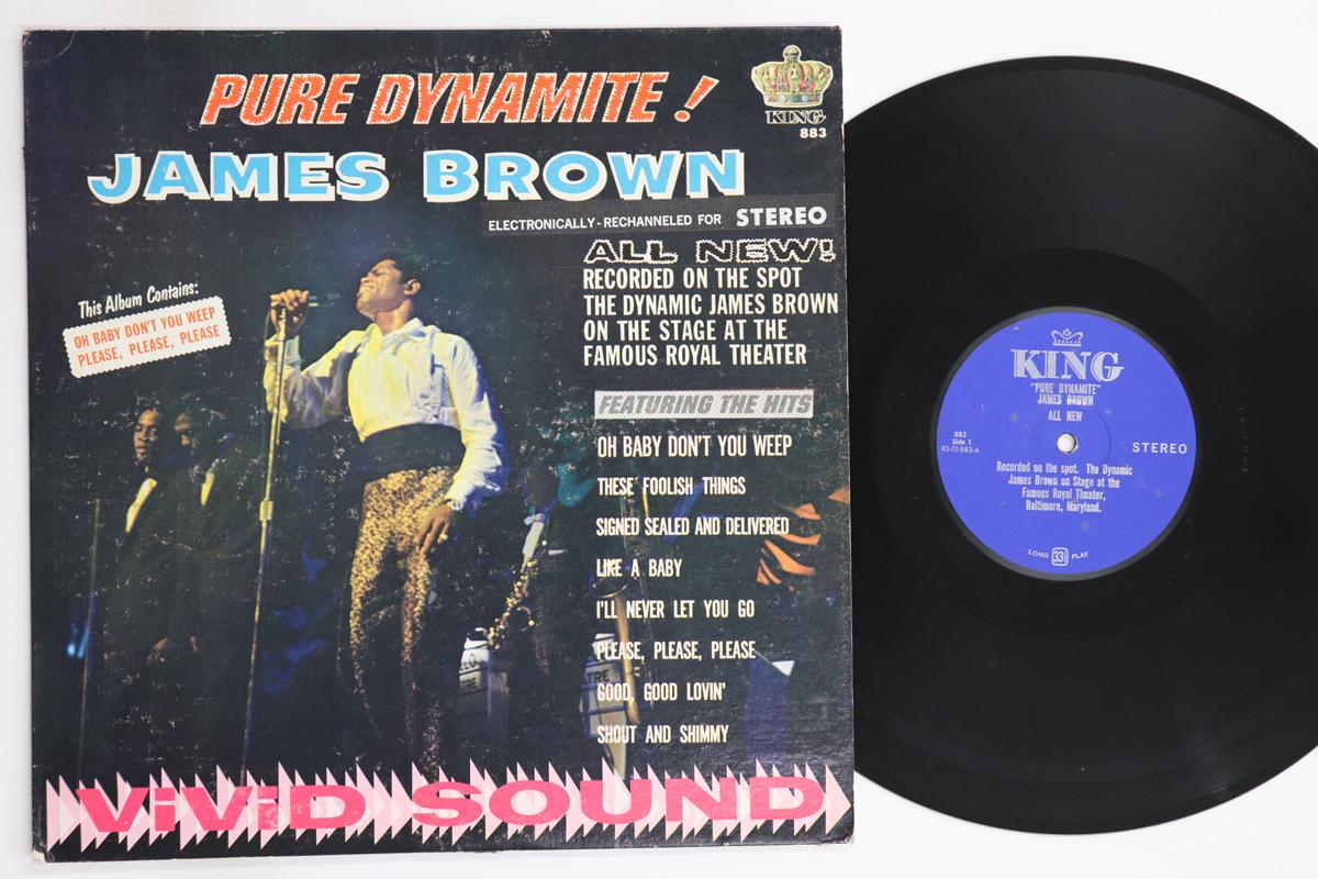 

LP Record JAMES BROWN - Pure Dynamite! Live At Royal KS12883 KING 1964 US Soul/Funk Used