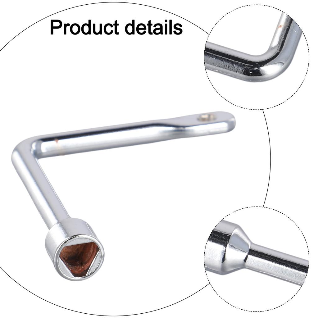 Triangle Wrench For Train Electrical Elevator Cabinet Water Meter Valve Multipurpose Electrical Control Cabinet Triangle Wrench