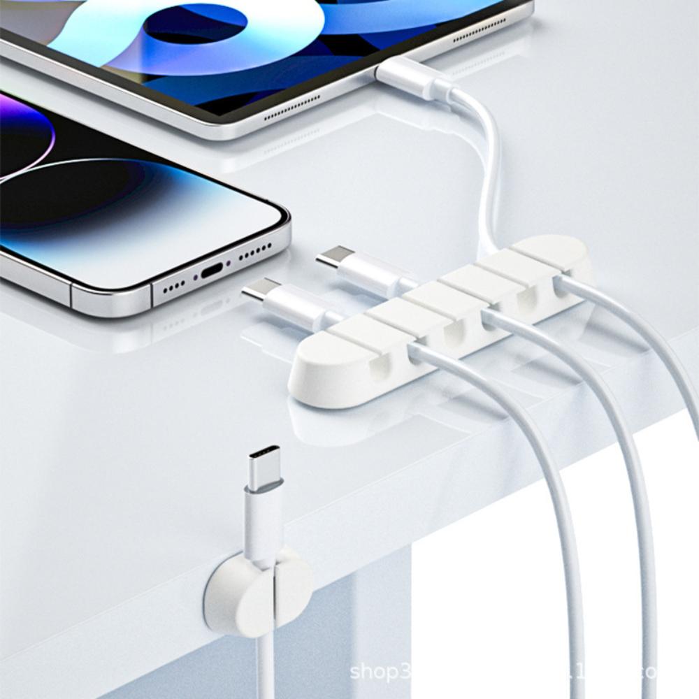 Butuc de viteze anti-alunecare Suport cablu autoadeziv Card de cablu Înfășurator de cablu Suport cablu Clip Manager cabluri desktop