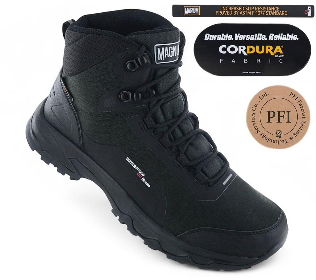 MAGNUM Dodson Mid WP Waterproof - Herren Stiefel Taktische Schuhe Schwarz M000177758 ORIGINAL
