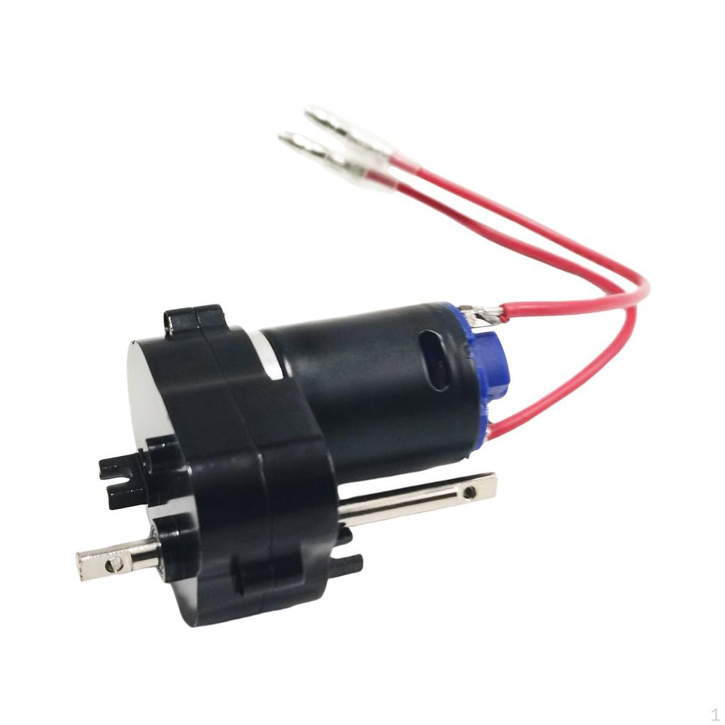 370 Gearbox Accessory for Remote Control Cars, 4mm Plug, Fits MN78 MN82 MN168