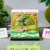 Time Piece Calendar 2027 Desk Calendar With Led Light 3D Tear-Away Calendar Paper Carving Art Memo Pad Notepad Desktop Decor