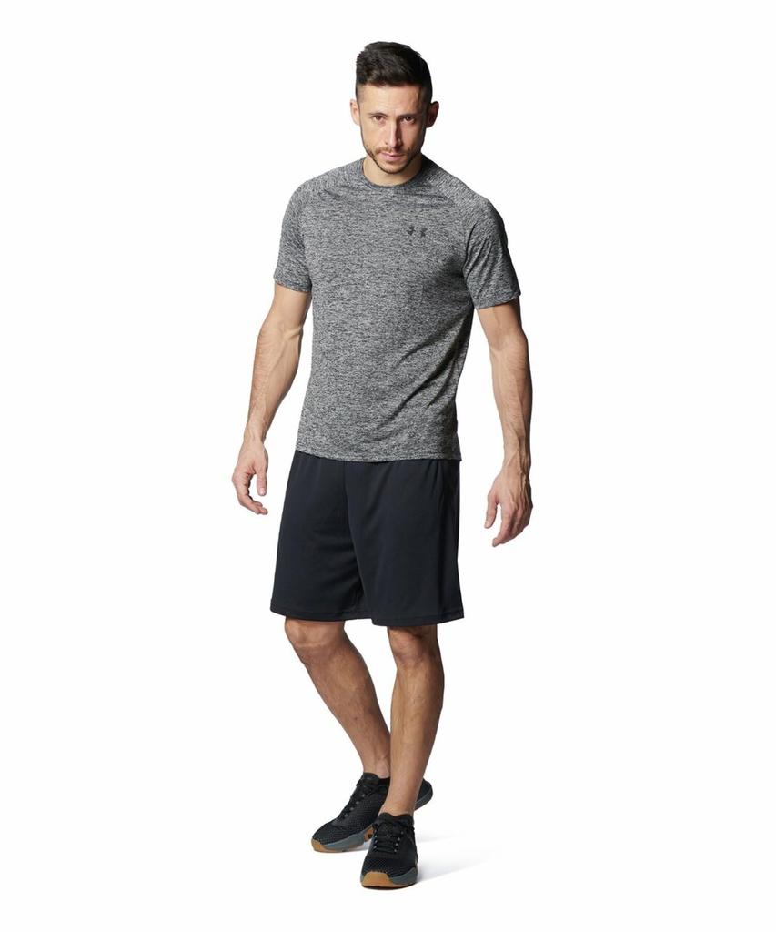 Under Armour Training UA Tech Short Sleeve Men Black Black 2XL T-Shirt 2.0 T-Shirt
