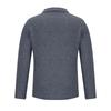 Men's Casual And Trendy British-style Solid-color Warm Cardigan Sweater, Men's Long-sleeved Button-up Stand-up Collar Sweater