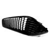 Front Upper Bumper Grille For 2015-18 Ford Focus S SE RS Gloss Black Honeycomb