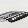2pcs 3D Metal Car Styling Logo AMG Edition Badge Side Fender Both Emblem Sticker Decals For Mercedes Benz AMG Auto Accessories AT1