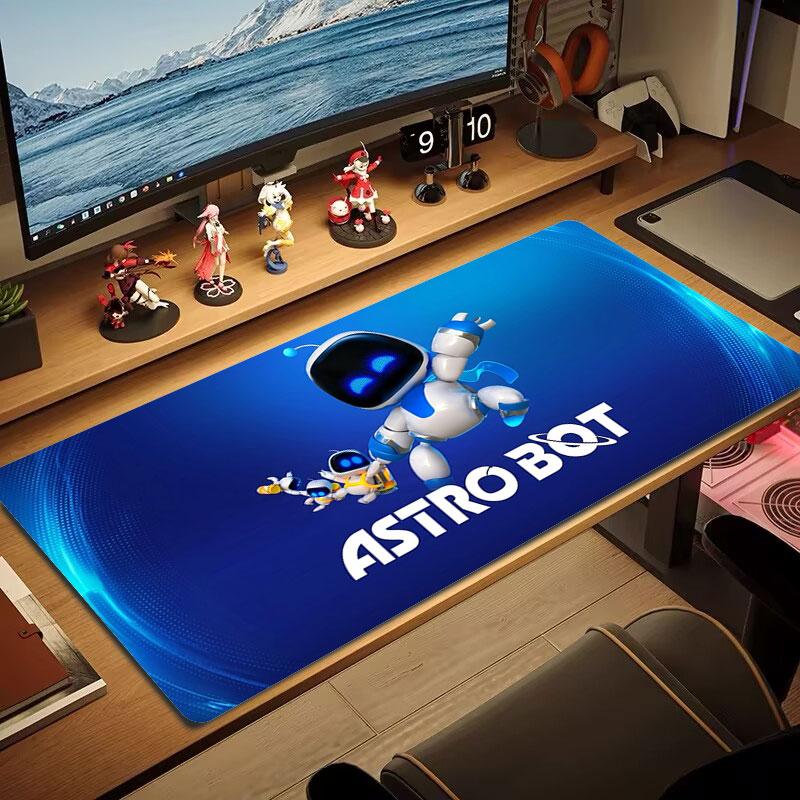 ASTRO BOT Large Size Mouse Pad Large Gaming Table Cushion Non-slip Laptop Tablet Big Mousepad XXL Mat Mini PC Playmat With Lock edge