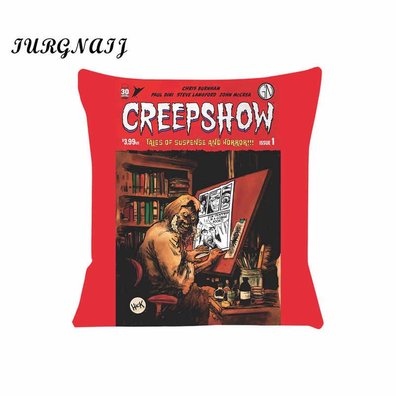 

Creepshow Cushion Cover for Sofa Pillow Case Cover Seat Car Throw Pillowcase 45X45cm For Home Decorative SJ541 45cmx45cm