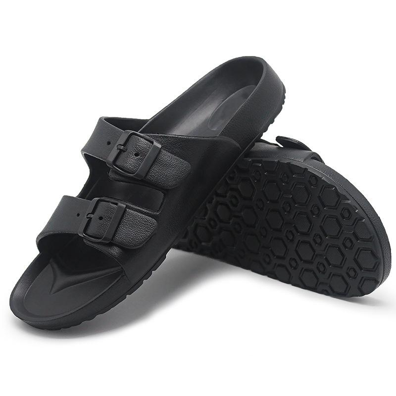 Men's Extra-Large Open-Toe Cool Slippers - Trendy Casual Sandals