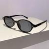 Y2k Vintage Oval Sunglasses Women  New Fashion Candy Color Shades Trendy Retro Solid UV400 Protection Outdoor Eyewear