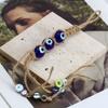 Craft Colorful Bead Demon Eye Pendant Car Hanger Decoration Blue Eye Key Chain Home Wall Hanger